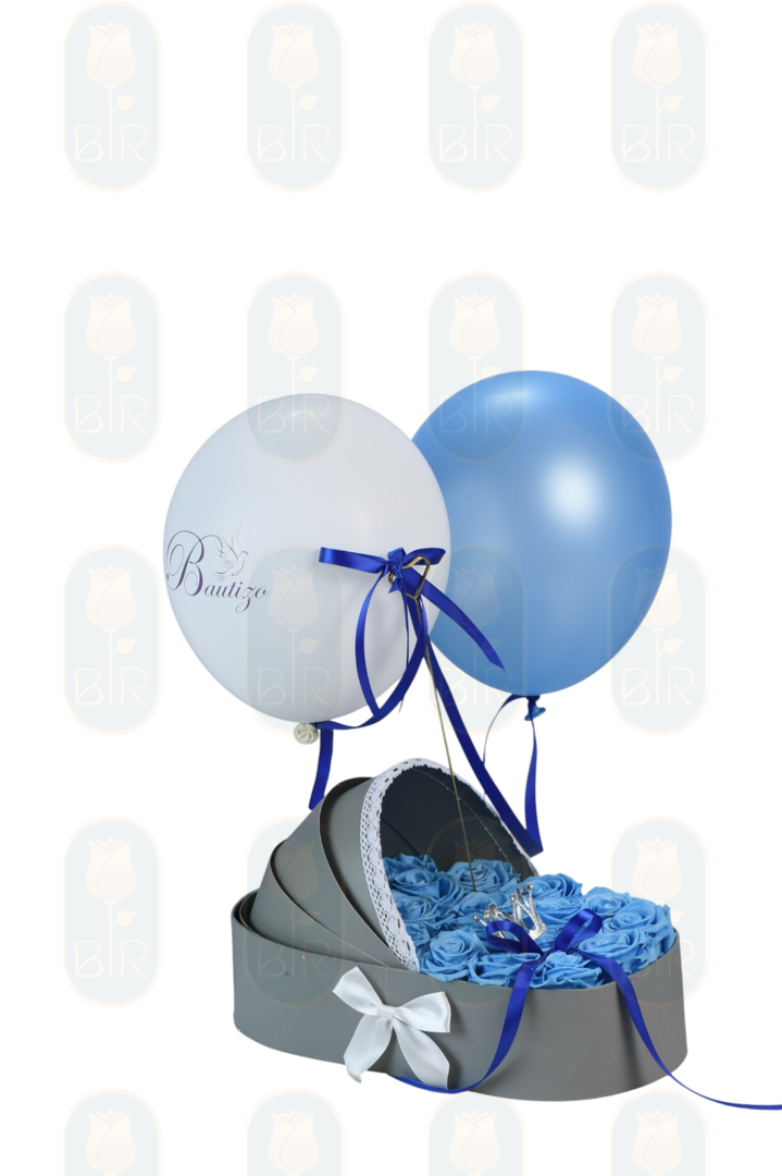 Preserved Baby Shower Flower Box - Image 4