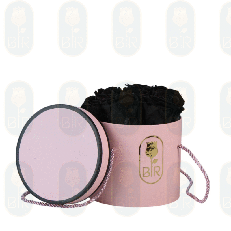 Preserved Roses Round Box