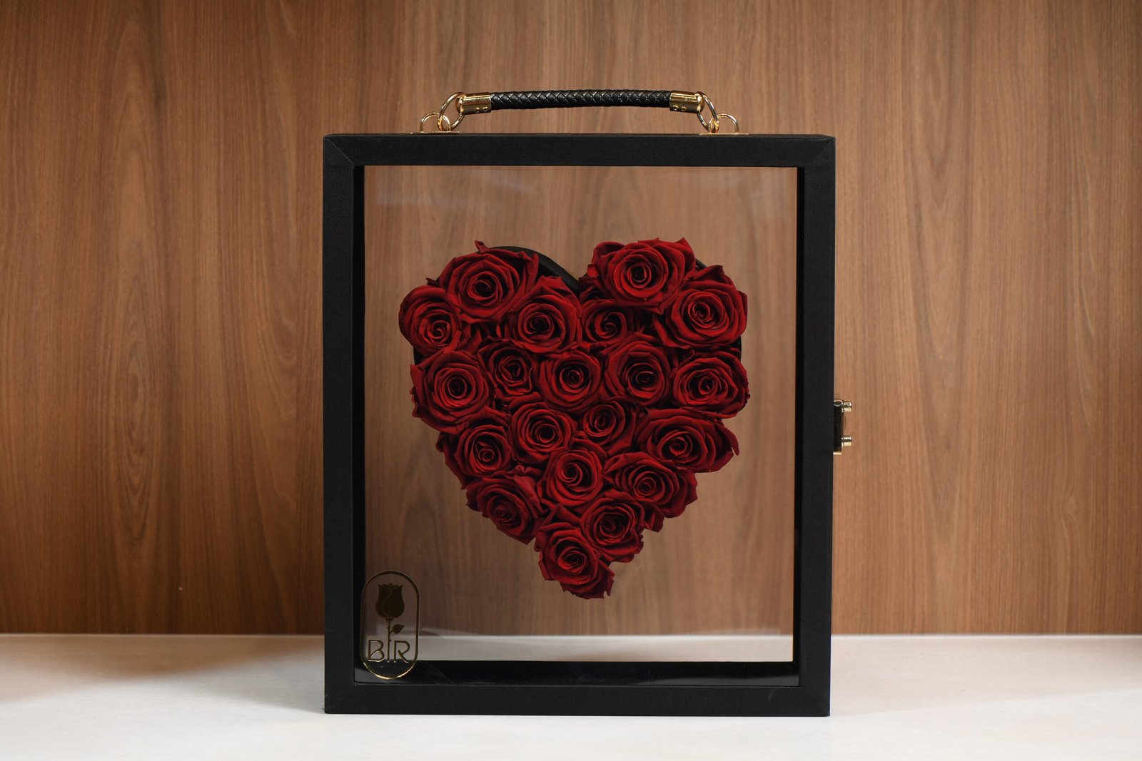 Framed Heart of Roses - Image 3