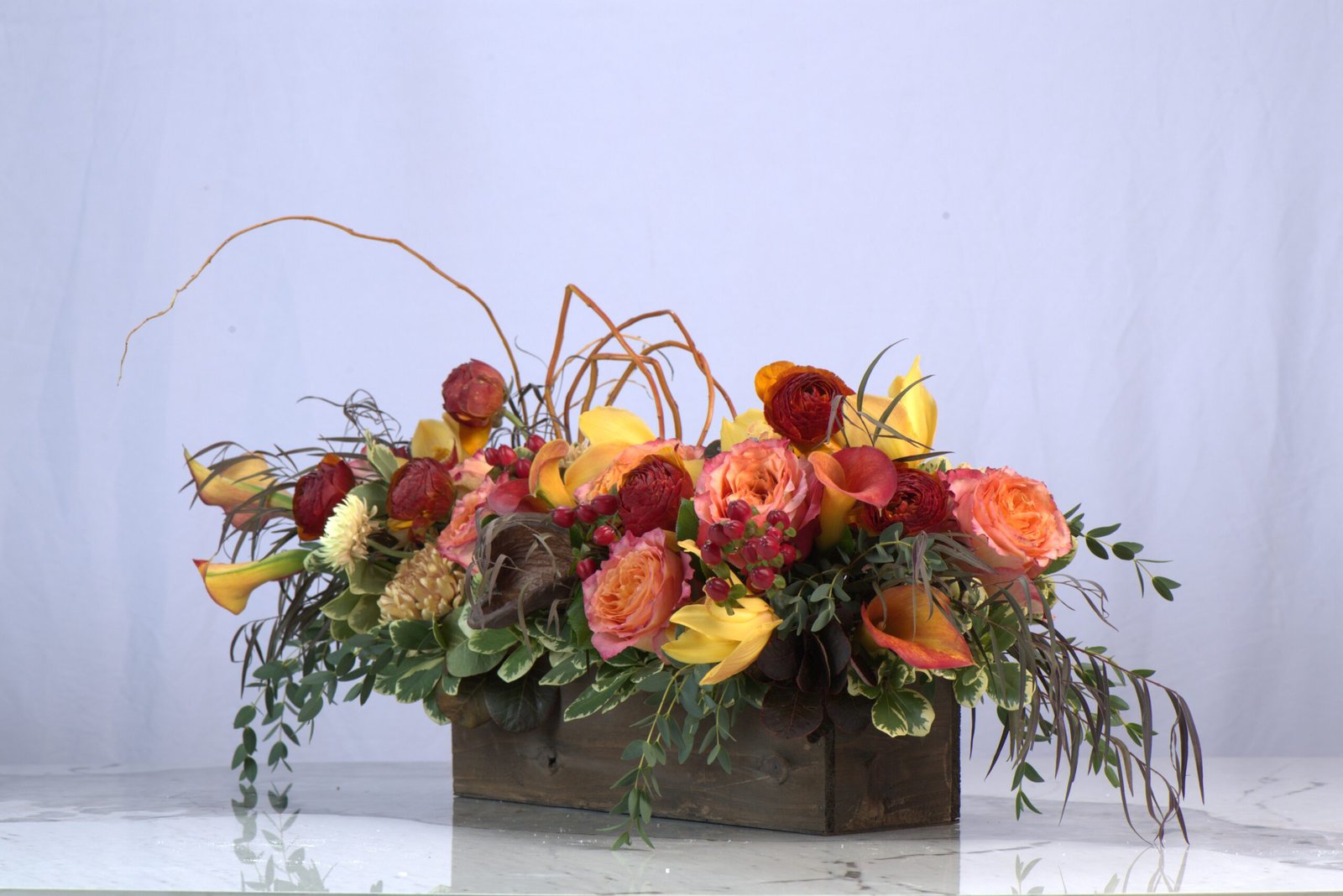 Golden Sunset Arrangement