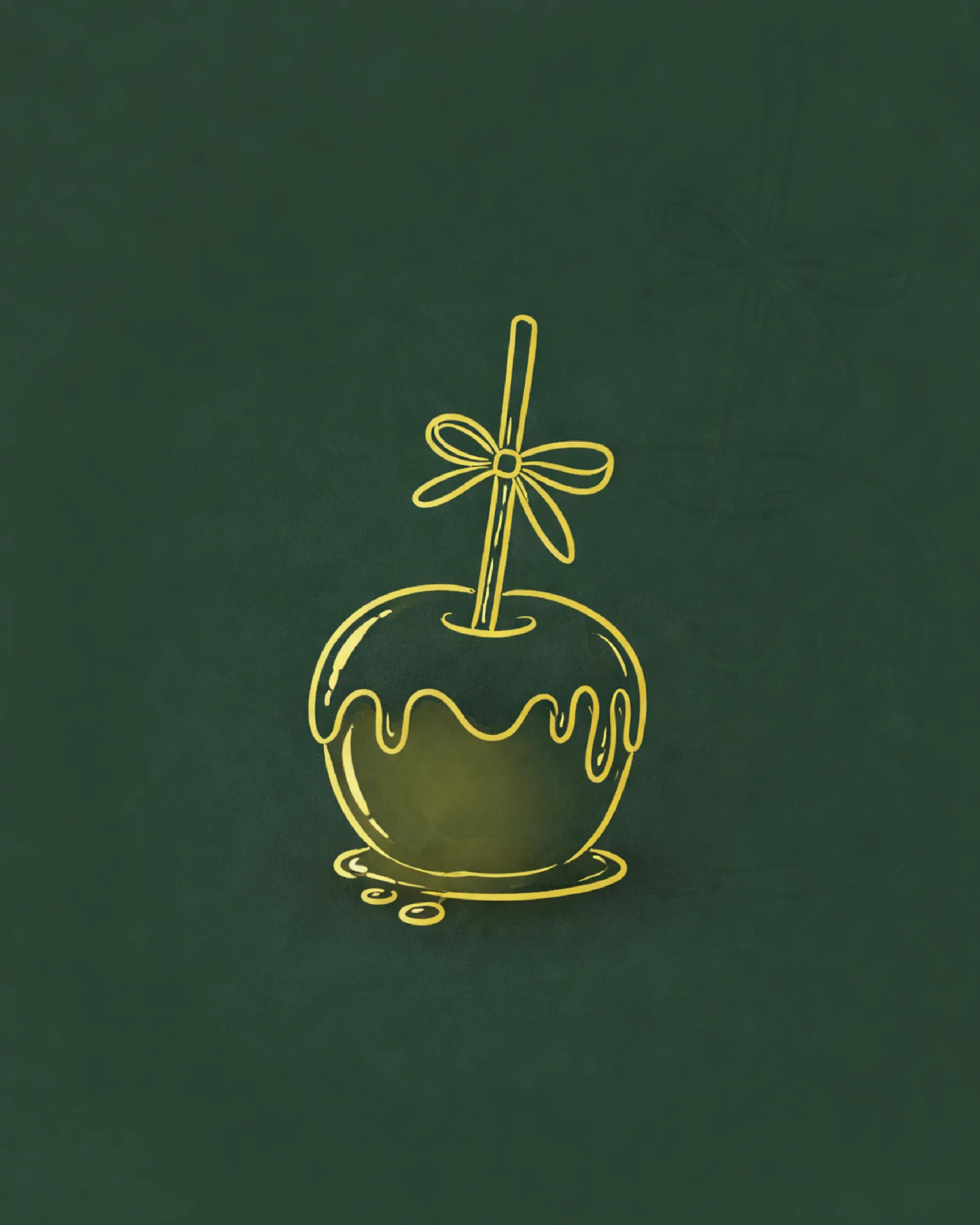 Dipped Caramel Apple